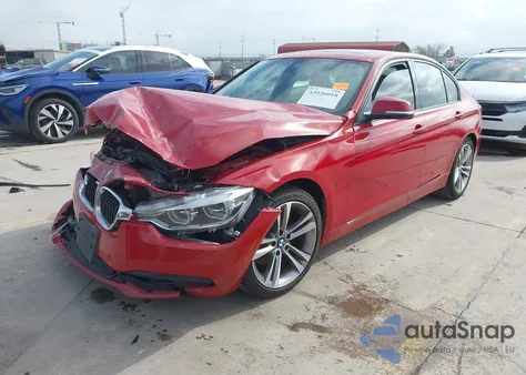 2016 BMW 328I из США, поврежденный, VIN WBA8E9G57GNT82290